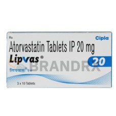 Lipvas 20 mg Cipla